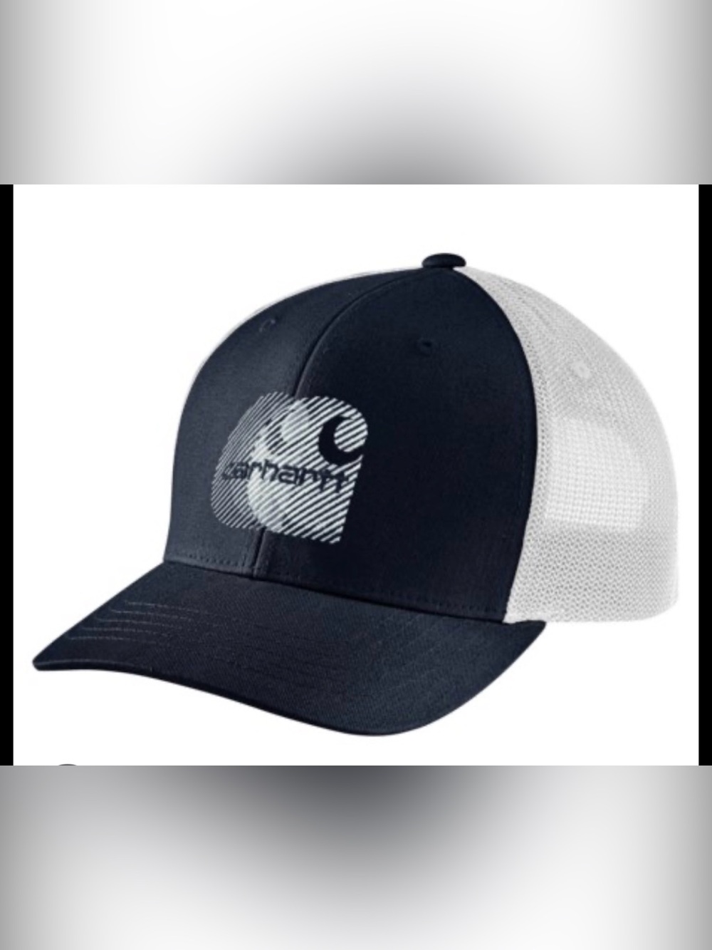 Carhartt Canvas Mesh-Back Logo Embroidered Baseball Cap-Brand New